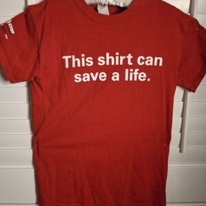 Gildan Red Short Sleeve Tee